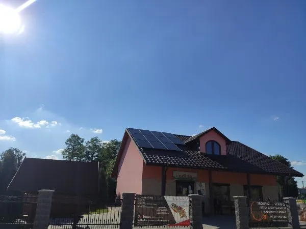 Fotowoltaika 10 kWp, Małogoszcz. Realizacja Grupa PV